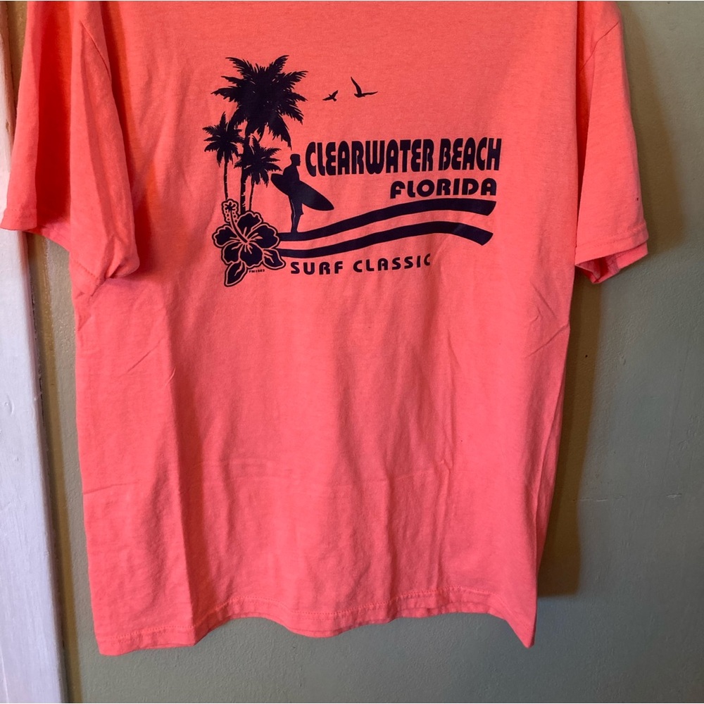 Clearwater Beach Florida Surf Classic T shirt size M